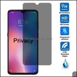 Protectors Phone Aessories Samsung A01 A10 A20 A50 A11 A21S A21 A51 A71 LG Stylo 6 K51 Ant 용 Aessories -Privacy Tempered Glass