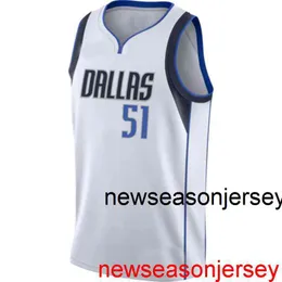 100% 스티치 Boban Marjanovic Basketball Jersey 저렴한 커스텀 남성 여성 청소년 XS-6XL 농구 유니폼