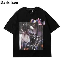 Astro Boy T-Shirt Mężczyźni Lato Okrągły Neck Hipster Tshirts dla Mężczyzn Bawełniane Koszulki Streetwear Tkaniny 210603