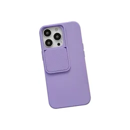Case del telefono di protezione dell'obiettivo della fotocamera per iPhone 15 14 Pro Max Samsung Galaxy S24 Ultra Plus A15 2 mm Slide TPU COPERCHI