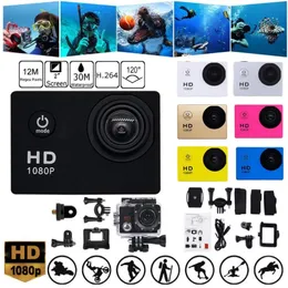 액션 카메라 12MP HD 1080P 32GB 1.5 인치 140D 수중 방수 미니 DV 헬멧 비디오 녹화 카메라 스포츠 캠코더