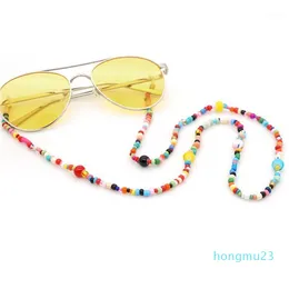 Go2Boho Beaded Eyeglass Chain Necklace For Women Jewelry Sunglasses Strap Handmade Boho Necklaces Rainbow Chains1