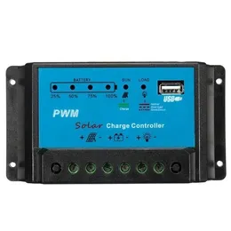 10A 12V Intelligent PWM Solpanel Laddningsstyrenhet Auto Battery Regulator