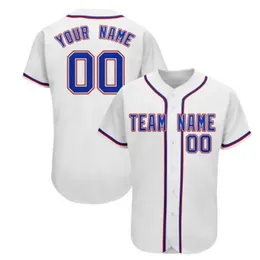 Homens personalizados beisebol 100% Ed qualquer número e nomes de equipes, se Make Jersey Pls Adicionar observações na ordem S-3xl 034