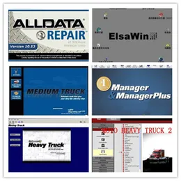 Auto Tool Alldata Auto Reparatie Software Alle gegevens 10.53 Manager Ultramate Collision Moto Zware Truck 49in1 1TB