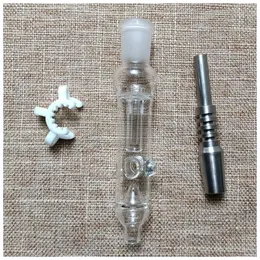 Mini Nector Collector Glas Wasserpfeifen 10mm 14mm NC Rauchen Zubehör Rauch Hand Rohr Stroh Dicke Öl Brenner Rohre NC12