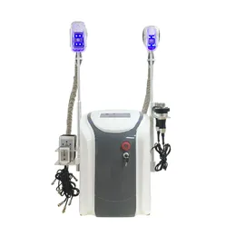 Cryoterapi Fat Freeze Machine Midjan Slimming Cryolipolysis Cavitation Radio Frekvens Beauty Equipment Lipo Burn Laser Diode 2 Cryo Heads