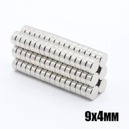 Wholesale - In Stock 50pcs Strong Round NdFeB Magnets Dia 9x4mm N35 Rare Earth Neodymium Permanent Craft/DIY Magnet