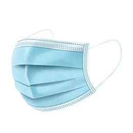 Einweg-Gesichtsmasken mit elastischem Galloop 3-Ply atmungsaktiv zum Blockieren von Staubluftschutzmasker 3-Schicht Schutz sanitärer Außenmaske Großhandel