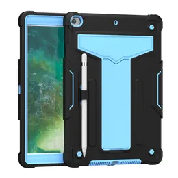 Tablet Cases For IPad Pro 10.2 Inch 7th 8th Generation 2020 2019 Built In Kickstand 3 Layer Protection Shockproof Cover With Pencil Holder
