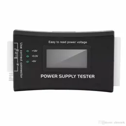 Adapters 1Pc Computer PC Power Supply Tester Checker 20/24 pin SATA HDD ATX BTX Meter LCD