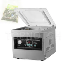Elektryczna maszyna do pakowania próżniowa ze stali nierdzewnej ziarna komory herbaty z plastikowymi torbami żywności