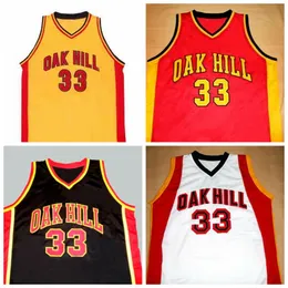 Throwback KEVIN #35 DURANT OAK HILL HIGH SCHOOL BASKETBALL JERSEY QUALITY SEWN ANY SIZE Stitchd