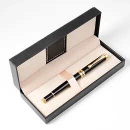 PU Läder Pen Box Business Promotion Souvenir Gift Box Pen Paket Kreativ presentförpackning Förpackning Födelsedagsfart Faders dag