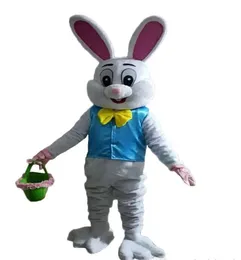 Nowy Sprzedam jak Hot Cakes Profesjonalne Wielkanoc Bunny Mascot Costume Bugs Rabbit Hare Party