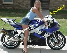 Yamaha YZF 1000 R1 YZFR1 00 01 YZF-R1 YZF1000 2000 2001 Motosiklet Üstyapı Motosiklet Seti Mavi Siyah Beyaz (Enjeksiyon Kalıplama)