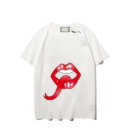 새로운 디자이너 Tshirts 패션 타이거 사랑스러운 곰 프린트 티셔츠 남성 여성 부티크 의류 남성 여름 streetwear 승무원 목 코튼 티셔츠