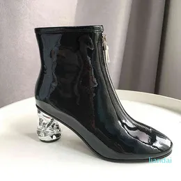 Dress Shoes Phoentin vaca ankle boots de couro