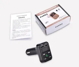 Car Kit Hands Wireless Bluetooth Fast Charger FM Transmitter LCD MP3 Player USB Charger 2 1A Accessories Hands Audio Recei263h