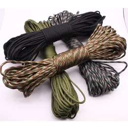 New Arrival Paracord 550 Woven Wiszące Kord Spadochronowy Smycz 7 Strand Liny Narzędzia Outdoor Outdoor Spec Typ III 100 stóp 31 m 547 Z2