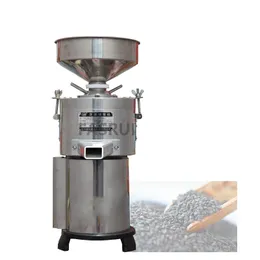 Kommersiell jordnöts sesam smör maskin 220V Chokladbönor Colloid Mill Jam Pasta Grinder Making Machine 1500w