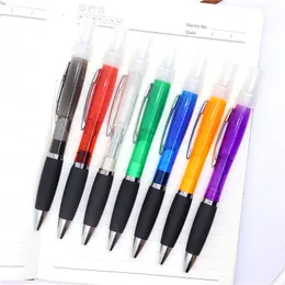Home Spray pen Ballpoint Plastic perfume alcohol spraypen 7 colors office supplies RH5319