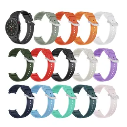 For Samsung Watch 4 Silicone Strap Galaxy Watch4 Wristband Calssic 22mm Watchband TPU Bracelet Smart Accessories