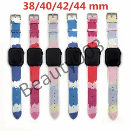 Новый дизайн кожаный ремешок для Apple Watch Band Series 6 5 4 3 2 40 мм 44 мм 38 мм 42 мм браслет для пояса IWATCH B003