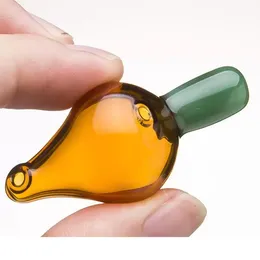 2022 Neue Farbige Glas Spinning Riptid Carb Cap OD 22mm Rauch Für Quarz Banger Nägel Bessere Verwendung Mit Terp Perlen Dab Rigs Bongs