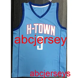 Мужчины Женщины дети 3# Paul 2021 Blue Basketball Jersey Emelcodery Новые баскетбольные майки XS-5XL 6xl