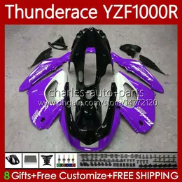 Bodys Kit para Yamaha Thunderace YZF 1000 R Hot Roxo 1000R YZF1000R 96-07 87NO.108 YZF-1000R 96 03 04 05 06 07 YZF1000-R 1996 1997 1998 1999 2000 2007 2007