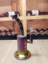 Elektro Plated Design Water Bong Fajki Rura 8.3 cali z 14 mm Bowl