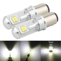 2PCS 80W 1156 1157 XBD White 8LED LED Light Bulbs Super Bright for Brake Turn Signal Reverse Lights