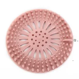 NEWSilicone Strainers For Hair Catcher Stopper Shower Drain Covers Filter Easy To Install And Clean Suit EWE7404