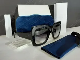 Designer Solglasögon för män och kvinnor Summerstil 0083s Anti-ultraviolet Retro Plate Square Full Frame Fashion Random Box 0083