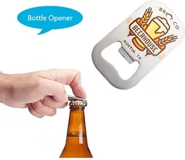 Sublimation Beer Bottle Opener Stainless Steel Corkscrew Multi-function Openers Kitchen Bar Christmas Party Supplies