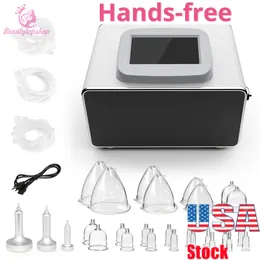 USA FreeShipping Gesäßheber Butt Lifting Cup Vakuumpumpe Therapie Körperformungsmaschine Massage Brustschröpfvergrößerung