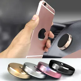 Mini Magnetisk bilmonteringshållare Luftventil Mobiltelefonhållare Universal för iPhone Samsung Huawei IOS Android Smartphones DHL Snabb