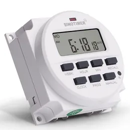 Timers DC 12V AC LCD 7 dias Programável Timer Switch Countdown Time Relé controle K43C