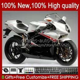 Fairings Pearl White Kit For MV Agusta F4 R312 750S 312R 750R 1000R 05 06 Bodywork 35No.34 MA MV F4 750 1000 R CC S 1000CC 05-06 Cowling 312 1078 S 2005 2006 Full Body