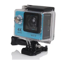 H9 Action Camera Ultra HD 4K 30FPS WIFI 2.0-calowy 170D Podwodny wodoodporny kask wideo Kamery Nagrywanie Kamery Sport Cam bez pozycji karty SD