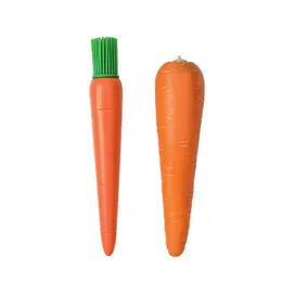 Creative Carrot Shaped Barbecue Brushes Meat pourltry Tools Cake Baking Cream Brush Outdoor BBQ and Household Kitchen Food Oil