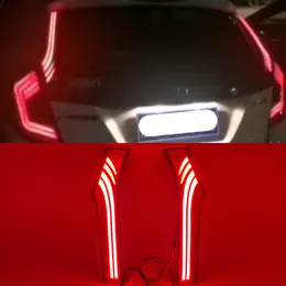 2PCS LED Tail Light Right Bumper Light Brake Light Light Light Auto Decoration Lamp for Honda Jazz Fit 2014 2015 2016 2017 2018 2019 2020