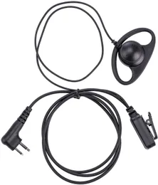 Auricolare walkie talkie a filo singolo compatibile per Motorola CLS1410 CP200 GP2000 XU1100 PRO1150 MU12 Radio con Mic D PTT Testa