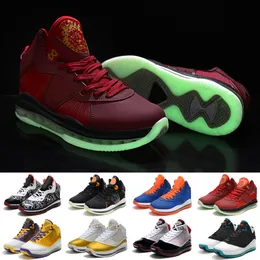 2022 Lebrons 7 VII 8 Graffiti Buty outdoorowe świeżej hodowli Fairfax Varsity Red lightyear Sneaker 8s 7s University Red Black Rainbow South Beach BHM Sportowe buty sportowe