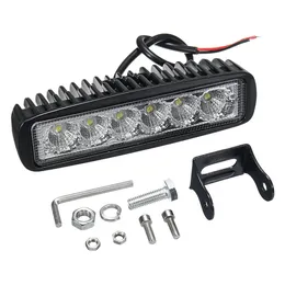 12V 18W 6LED Wodoodporne reflektory LED Light Work Light Motorcycle Truck Boat Camping Lampa