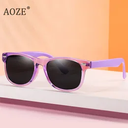 2021 Children Pilot Polarized light Sunglasses Teenager Colorful Kids Metal Shades TR90 Eyeglasses For Girl