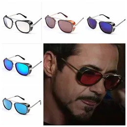 Sunglasses 3 IRON TONY Retro Large Frame Sunglass ultraviolet-proof Sun Glasses keep out the wind Eyewear women and man Accessories WMQ744