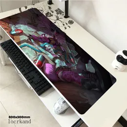 LOL Büyük 90x40 cm Mouse Pad Gaming Aksesuarları PC Dizüstü Gamer Mousepad Anime Klavye Mouse Pad Kaymaz Oyun Mouse Pad Mat