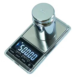 500g / 0,01 g elektronisk skala Precise Portable Pocket LCD Digital Smycken Vågar Vikt Balans Kök Gram Skala 210927